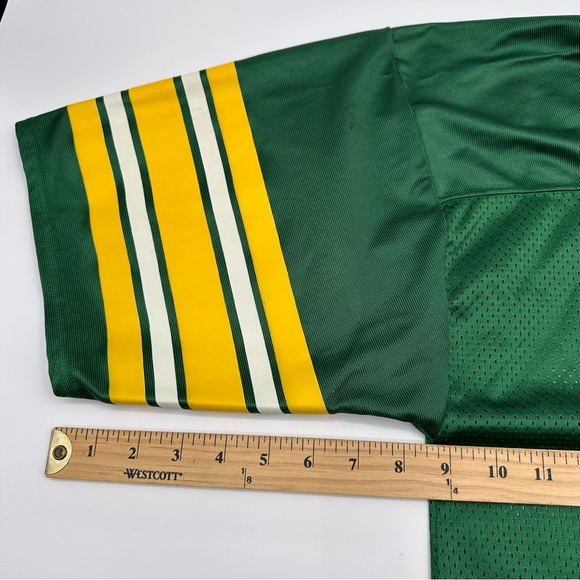 VTG Logo Athletic Brett Favre Green Bay Packers NFL Football Jersey Mens XL READ - Picture 13 of 15